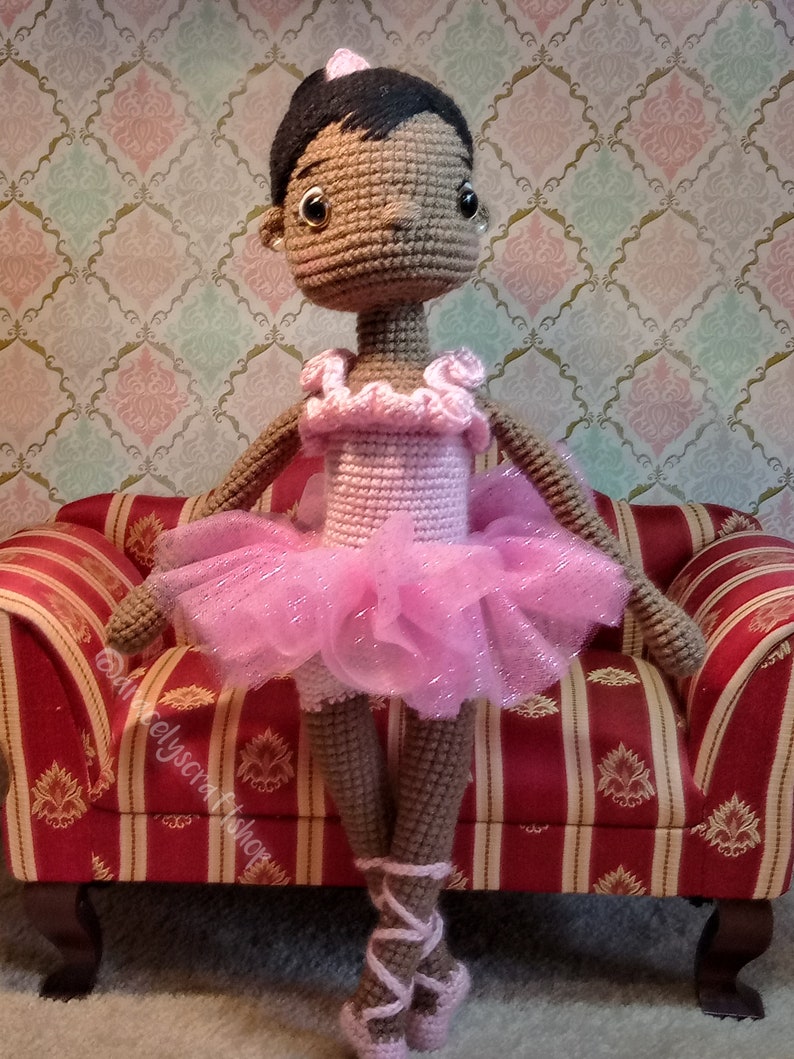 Crochet Ballerina Pattern Amigurumi Ballerina Doll Precious Etsy