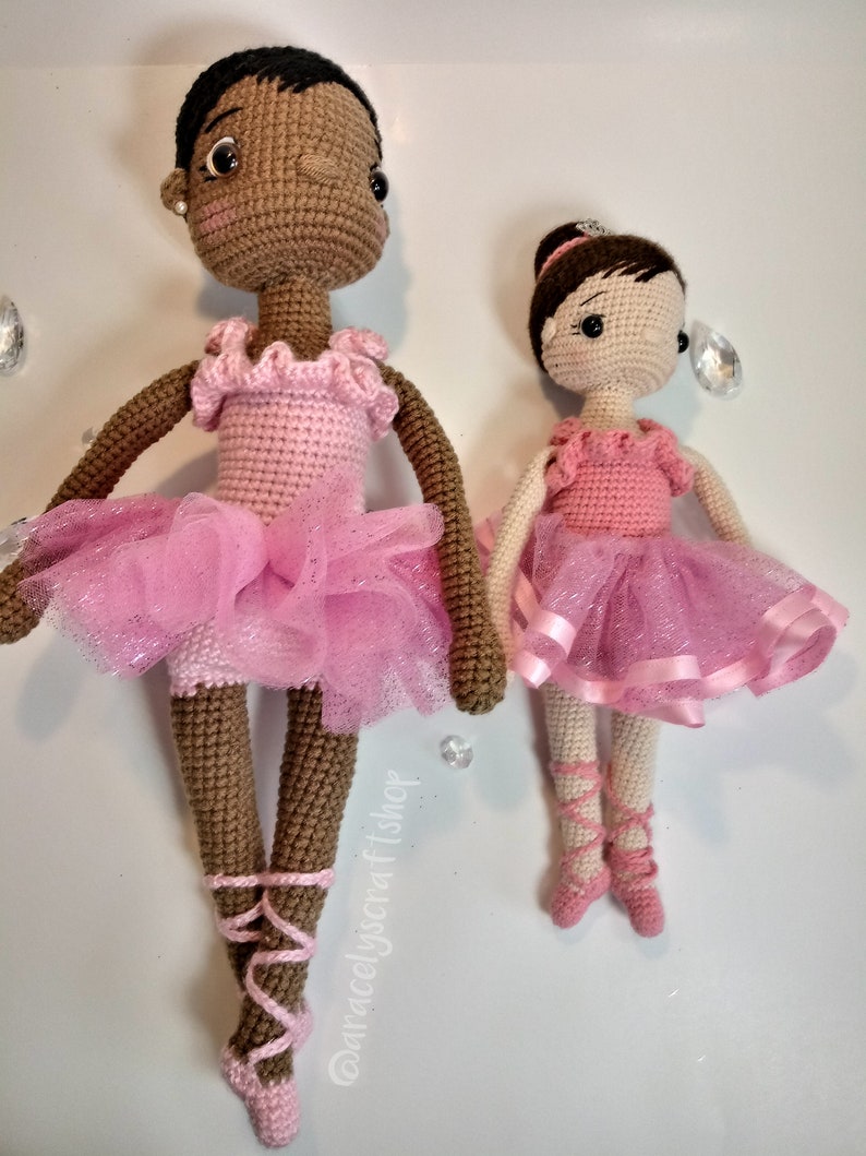 Crochet Ballerina Pattern Amigurumi Ballerina Doll Precious Etsy
