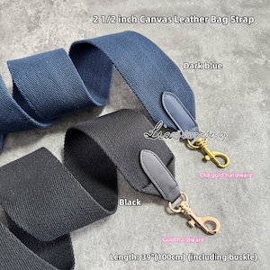 Correa de lona para bolso de 6,35 cm, correa de lona de alta calidad, correa de lona para bolso de hombro, asa de repuesto, accesorios para bolsos, JD-222269
