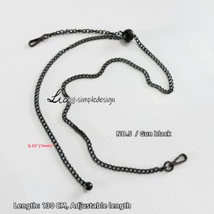 7MM High Quality Purse Chain Strap, Metal Shoulder Handbag Strap, Purse Replacement Chains, Bag Accessories, JD-222326
