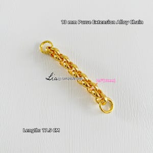 13MM High Quality Purse Extension Alloy Chain, Metal Shoulder Extension Handbag Strap, Bag Strap, Bag Accessories, JD-223173