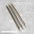 Stunning 50 cm Layered Chain Bag Charm - Tri-Color Metal Pendant to Elevate Your Purse, Tote & Backpack,JD-224139 product logo