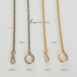 8mm hochwertiger Kettenriemen, Legierung und Eisen, Metallschulterhandtaschenriemen, Geldbörsenersatzketten, Taschenzubehör, JD-221621