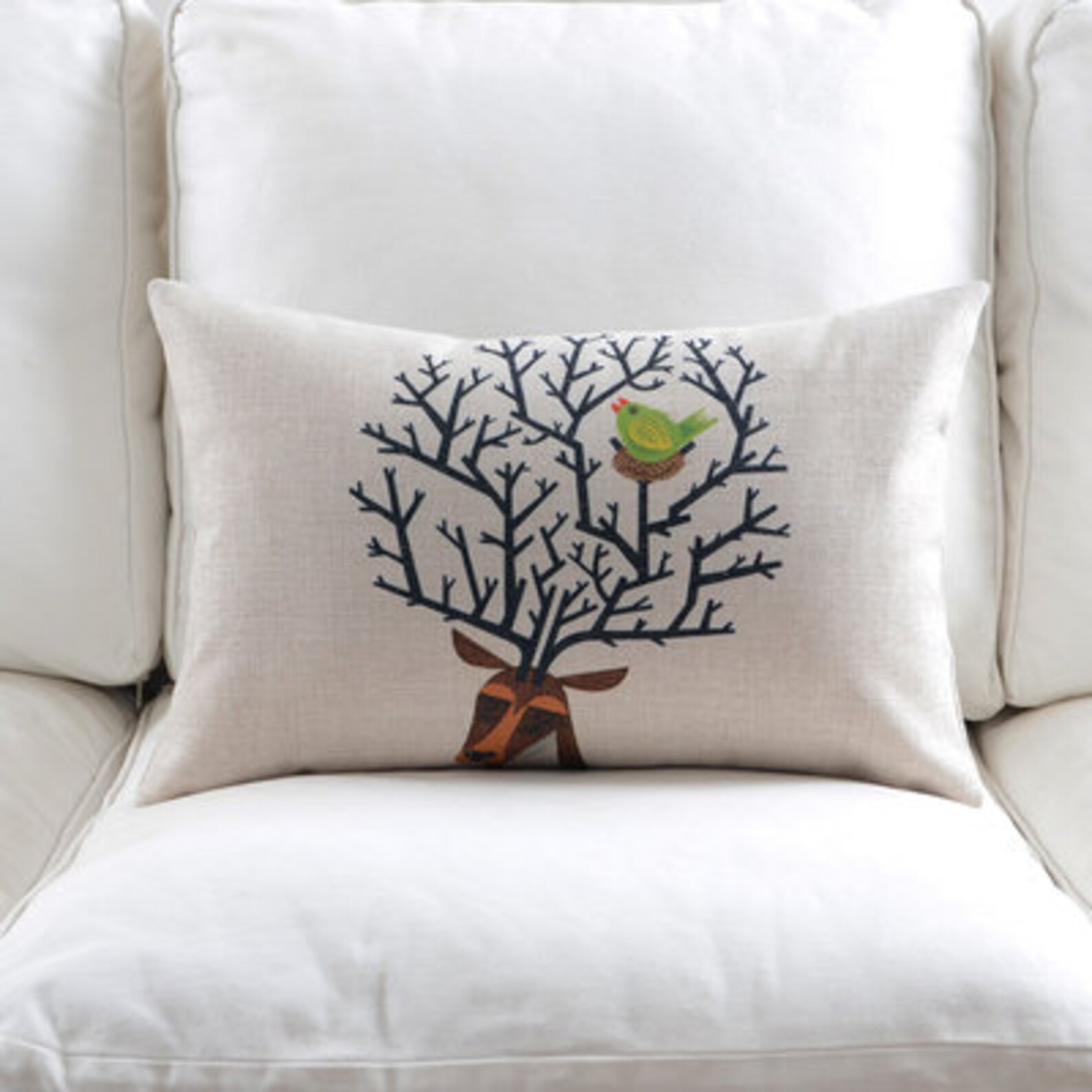 12x20 Inch Pillow Cover insert Optionalcotton Linen Blend Etsy UK