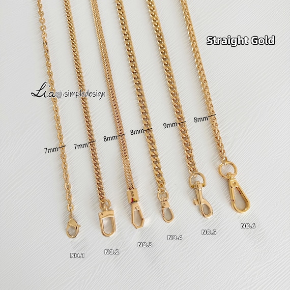 Catene Metallo Borse Catene Per Borse In Metallo 120 Cm Con