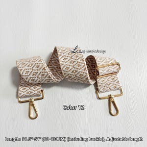 Correa de lona para bolso, 11 colores, 2 PULGADAS, correa de lona de alta calidad, correa de lona para bolso de hombro, asa de repuesto, accesorios para bolso, JD-221939