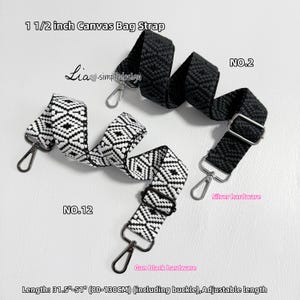 Correa de lona para bolso de 1 1/2 PULGADA, 12 colores, correa de lona de alta calidad, correa de lona para bolso de hombro, asa de repuesto, accesorios para bolso, JD-221937