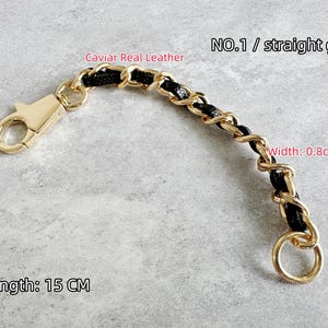 Pearl High Quality Purse Extension Chain, Alloy and Pearl, Metal Shoulder Extension Handbag Strap, Bag Strap, Bag Accessories, JD-222163