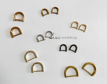 SET of 2, Handbag Purse Bag Spring Hooks, Metal Shoulder Strap Buckle, Link Buckle, Handbag Snap, Swivel Trigger Clips Snap Loop, PJ-22145