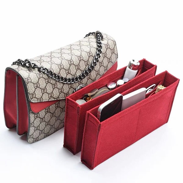 4 Size Purse Organizer Insert Fit "Dionysus Bag" Pouch Handbag Shaper Premium Felt,Bag Shaper,Bag Liner, JD-221822