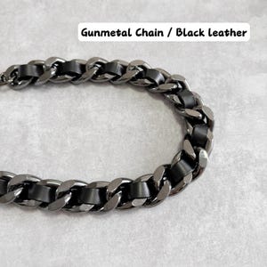 Chaîne de sac à main en cuir entièrement cuivré de haute qualité, vieil or 26 mm, bandoulière en métal pour sac à main, chaîne de remplacement de sac à main, accessoires de sac, JD2648 image 6