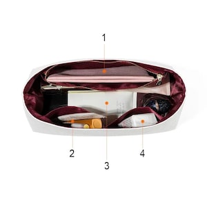 Purse Organizer Insert Fit "Longchamp Hobo Bag" Pouch Handbag Shaper Premium Felt,Bag Shaper,Bag Liner, Bag Accessories, JD-223512