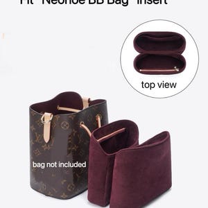 2 Materialien, Geldbörse Organizer Insert Fit ""Neonoe BB / Medium Bag" Beutel Handtasche Shaper Premium Filz, Bag Shaper,Bag Liner,Bag Zubehör,JD-3511."