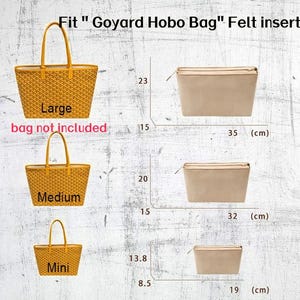 Purse Organizer Insert Fit &quot;Hobo Mini Medium Large Bag&quot; Pouch Handbag Shaper Premium Felt,Bag Shaper,Bag Liner, JD-223996