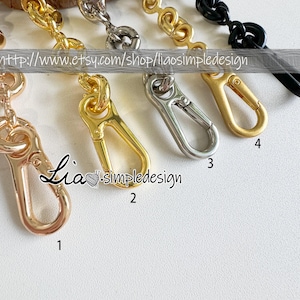 15 mm hochwertiger Donuts Geldbörse Kettenriemen, Legierung und Eisen, Metall Schulter Handtasche Riemen, Geldbörse Ersatzkette, Taschenzubehör, JD-222697
