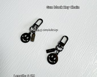 Hoge kwaliteit portemonneeketting, smileysleutelhanger, legering en glasboor, metalen schoudertas handtasriem, tasriem, tasaccessoires, JD-221645