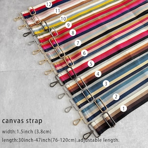 Correa de lona para bolso (10 colores, 5 cm), de alta calidad, para hombro, asa de repuesto, accesorio para bolso, JD-22700