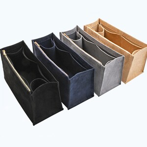 4 Size Purse Organizer Insert Fit Book Tote Bag Pouch 18 22 Handbag Shaper Premium Felt,Bag Shaper,Bag Liner, JD-222152 image 2