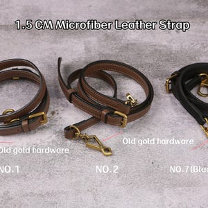 Envoltura de cuero de microfibra de alta calidad, correa de cuero para bolso de hombro, asa de repuesto, accesorios para bolsos, JD-221907
