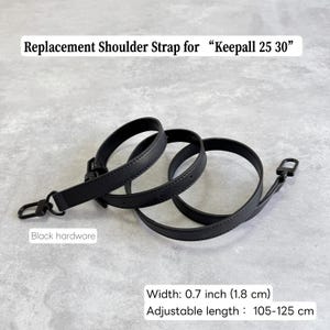 High Quality Leather Wrapping Fit "Keepall 25 30 Bag" Leather Shoulder Handbag Strap,Replacement Handle,Metal Crossbody Bag Strap,JD-4084