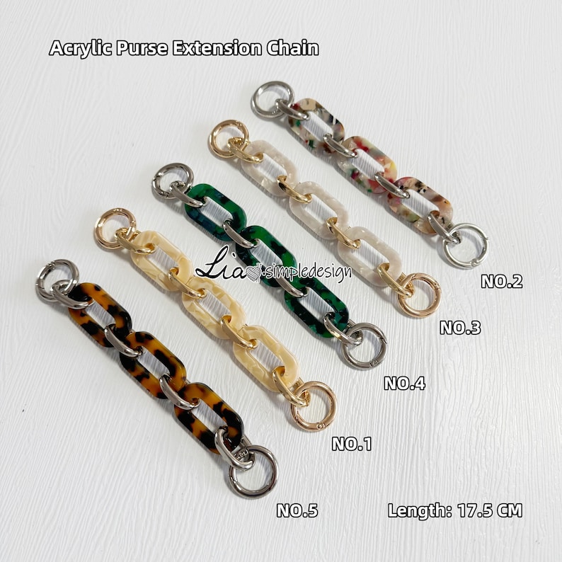 Acrylic High Quality Purse Chain, Metal Shoulder Handbag Strap ...