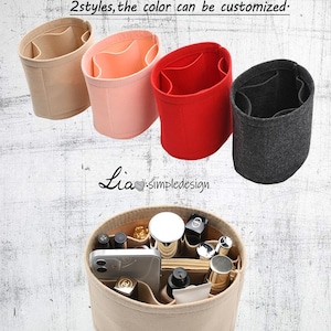 Purse Organizer Insert Fit &quot;23SS Bag&quot; Pouch Handbag Shaper Premium Felt,Bag Shaper,Bag Liner, JD-221825