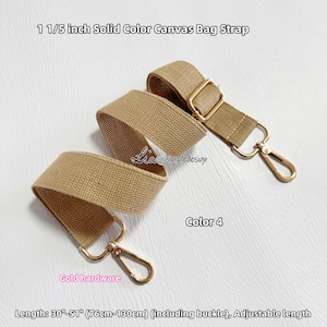 Correa de lona para bolso, 13 colores, 1 1/5 PULGADAS, correa de lona de alta calidad, correa de lona para bolso de hombro, asa de repuesto, accesorios para bolso, JD-22981