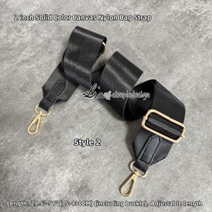 Correa de nailon para bolso de 5 cm, correa de lona de alta calidad, correa de lona para bolso de hombro, asa de repuesto, accesorios para bolsos, JD-222404