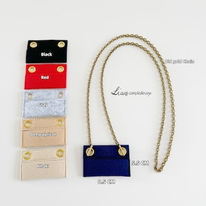 Organiseur de sac à main de 8,5 cm x 5,5 cm pour pochette de sac à main en feutre de qualité supérieure, forme de sac, doublure de sac, JD-222046