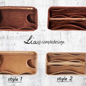 4 Size Purse Organizer Insert Fit &quot;Speedy Bag&quot; Pouch 20 25 30 35 Handbag Shaper Premium Felt,Bag Shaper,Bag Liner, JD-222658