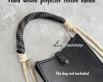 Handmade Braided Nylon/Cotton fiber Strap Fit &quot;Evelyne 16 29 Bag&quot; Shoulder Handbag Strap,Replacement Handle, Knapsack Accessories, JD-223938