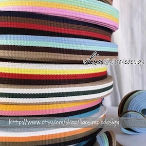 9 Color, 1 1/4 Inch Wide Cotton Polyester Jacquard embroidery Webbing For Bag handles ,Bag Strap For Tote Bag Upholstery Webbing ,BY221918