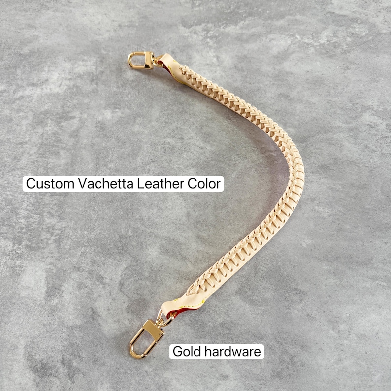 21 mm High Quality Handwover Vegetable Tanned Leather Handle For Speedy 20 25 Bag, Handbag Strap, Replacement Handle,Bag Accessories,JD-4035 Custom VachettaColor