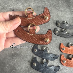 "Hochwertige No-punch Lederaccessoires, ""Longchamp S / M / L Bag"", Leder Schulter Handtasche Gurt, Lederzubehör, JD-223682."