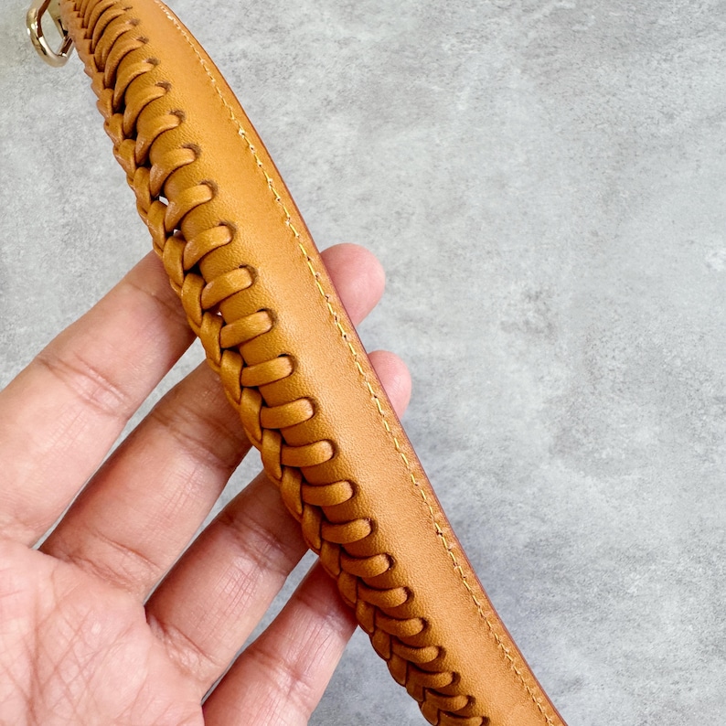 21 mm High Quality Handwover Vegetable Tanned Leather Handle For Speedy 20 25 Bag, Handbag Strap, Replacement Handle,Bag Accessories,JD-4035 image 13