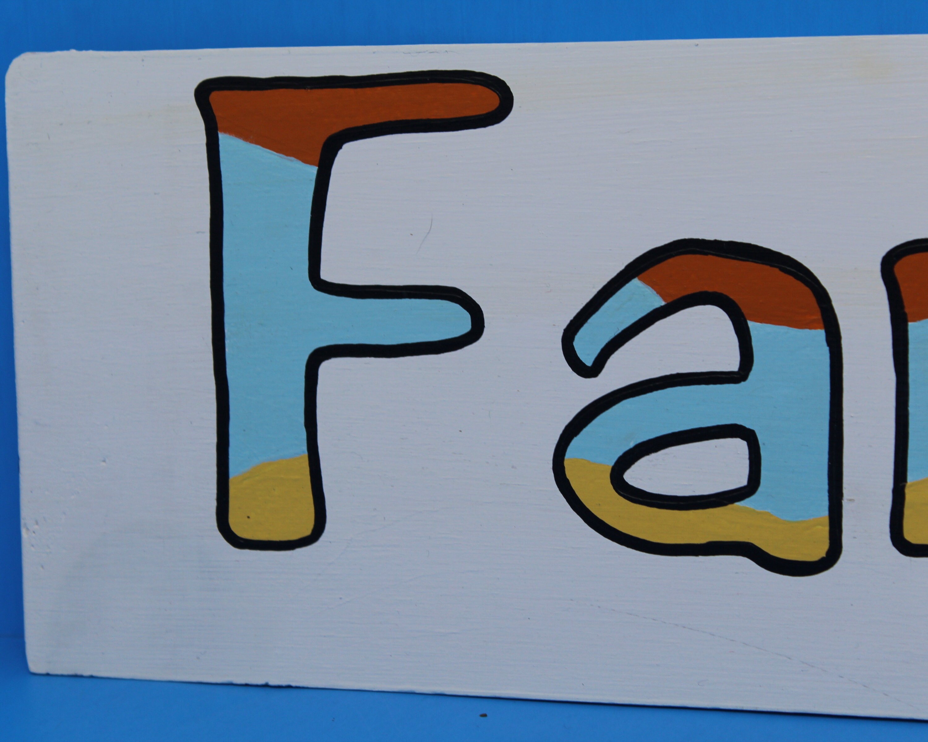 Pastel Family Sign Wooden Pastels Family Signs Wood Custom Etsy