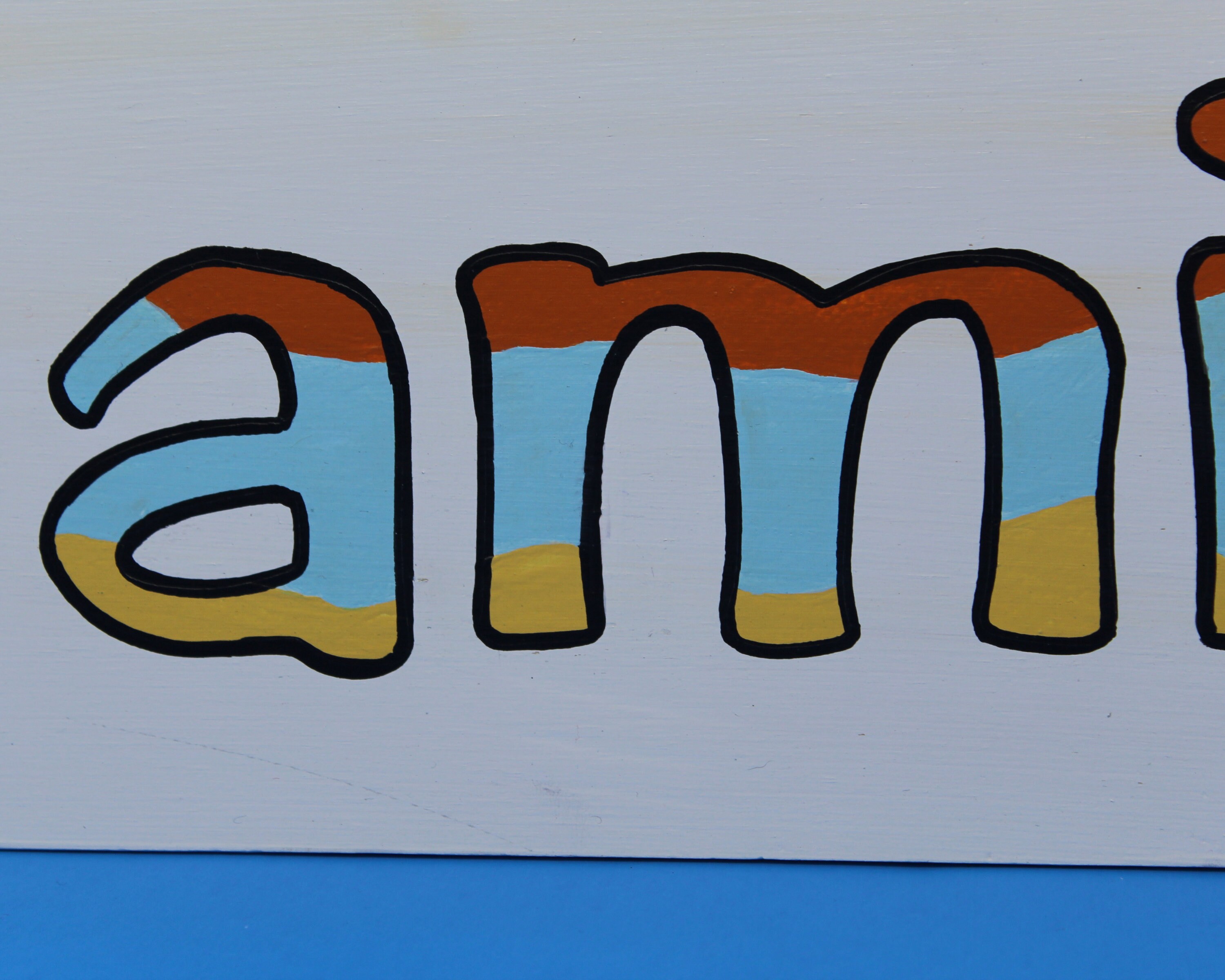 Pastel Family Sign Wooden Pastels Family Signs Wood Custom Etsy