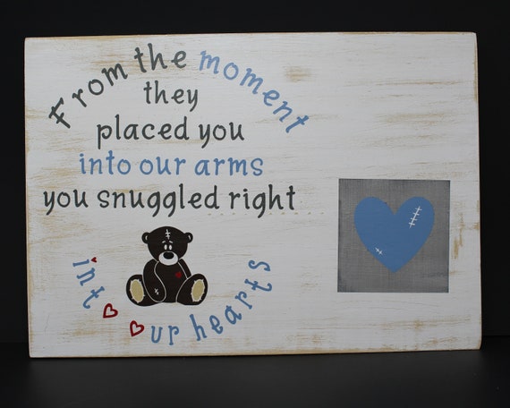personalized baby signs for room