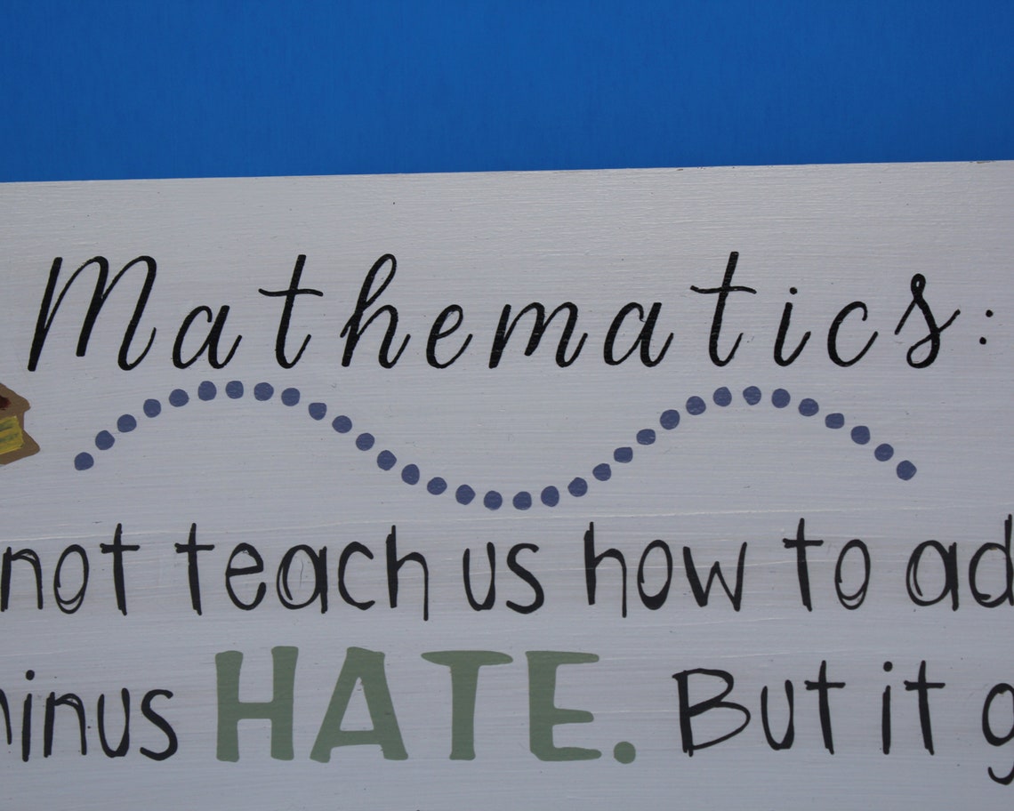 Every Problem Has A Solution Math Teacher Sign Teachers - Etsy
