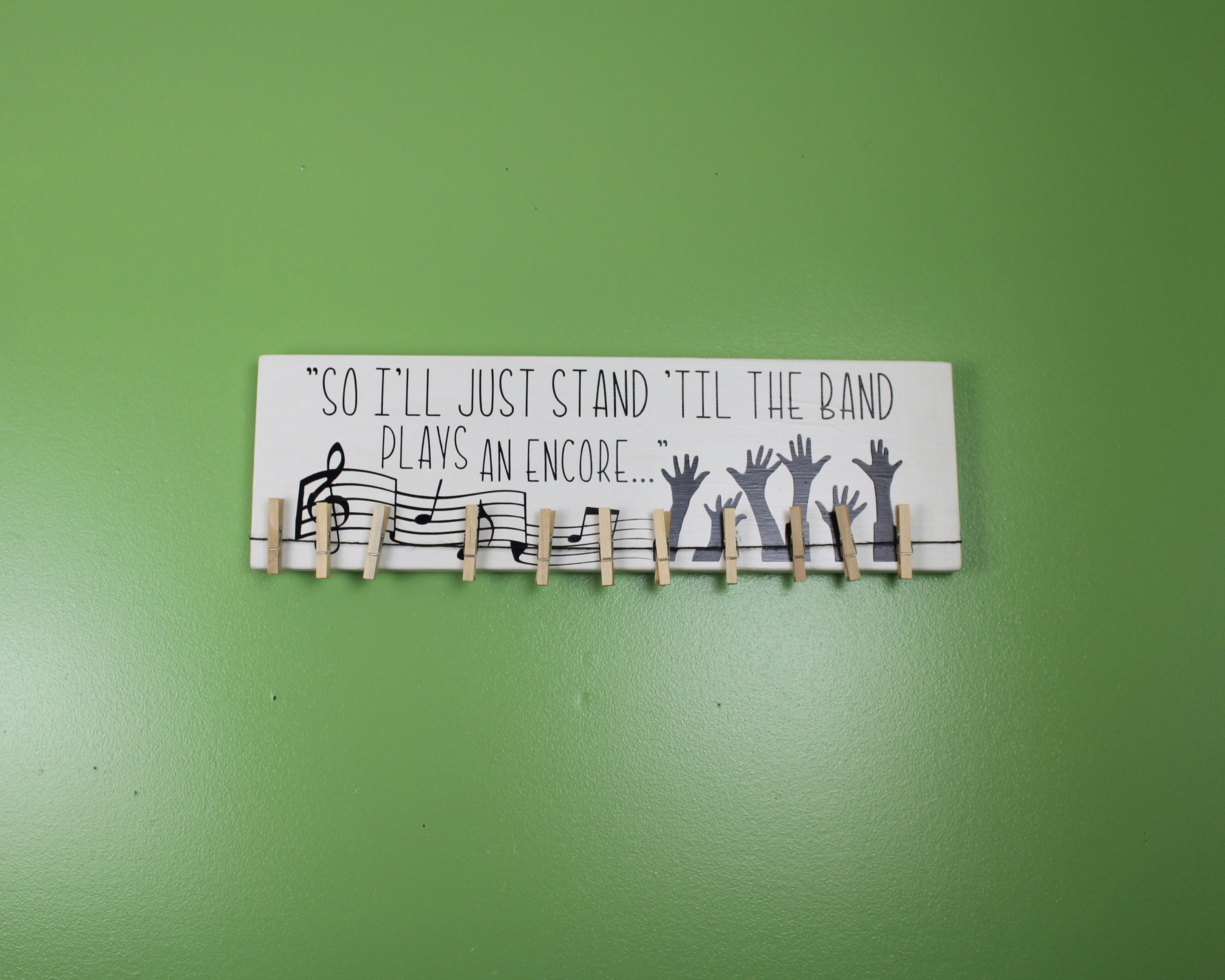 Custom Concert Ticket Holder OAR Song Lyrics Sign OAR Lyrics Etsy