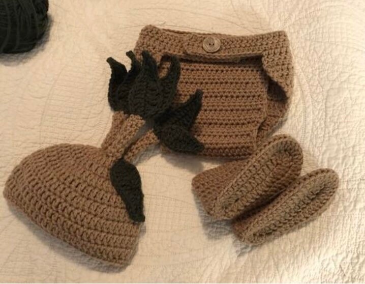 Mandrake Newborn Photo Prop Costume Etsy