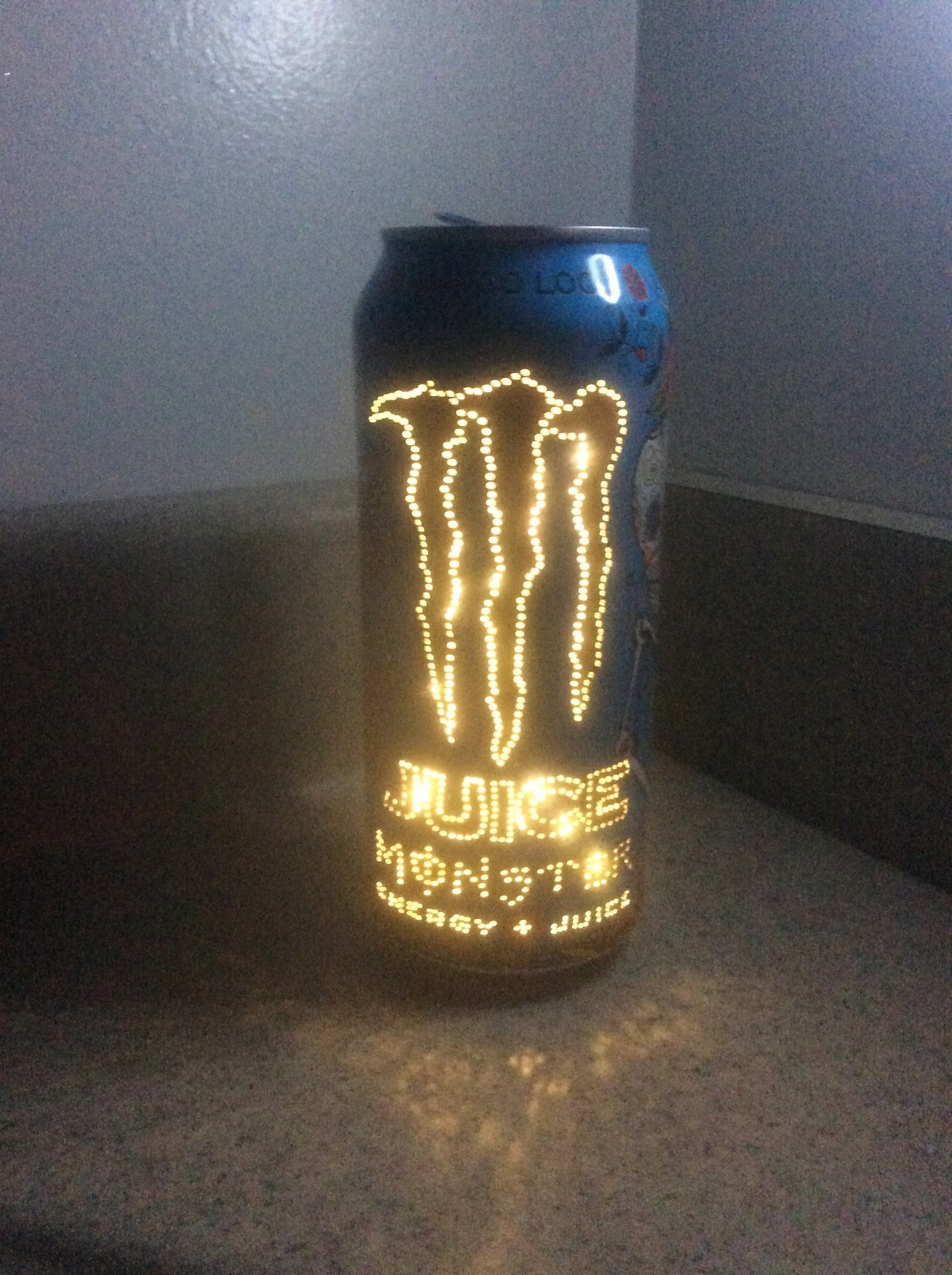 Monster Can Night Light Mango Loco Etsy