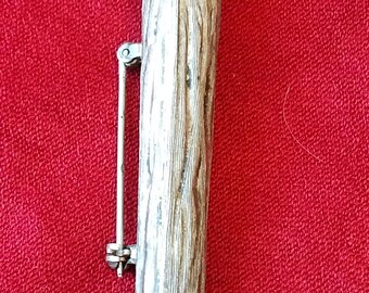 sterling silver bud vase pin