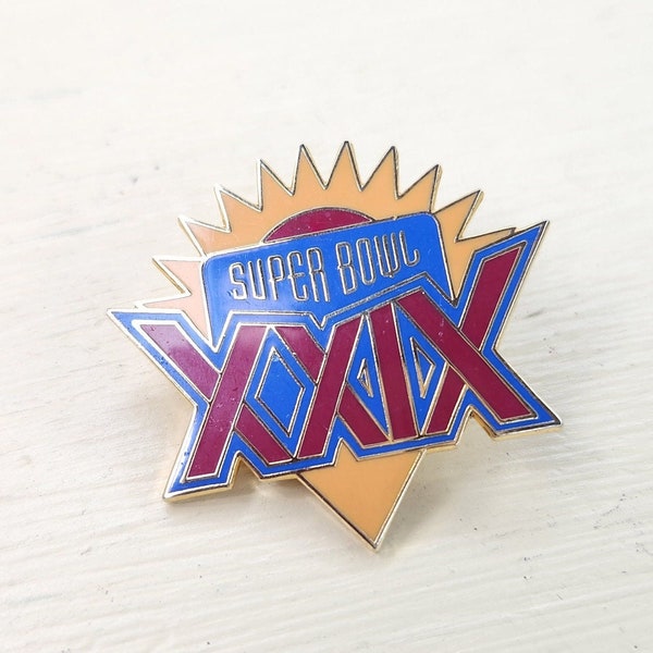 Super Bowl XXIX Pin (January 29, 1995)