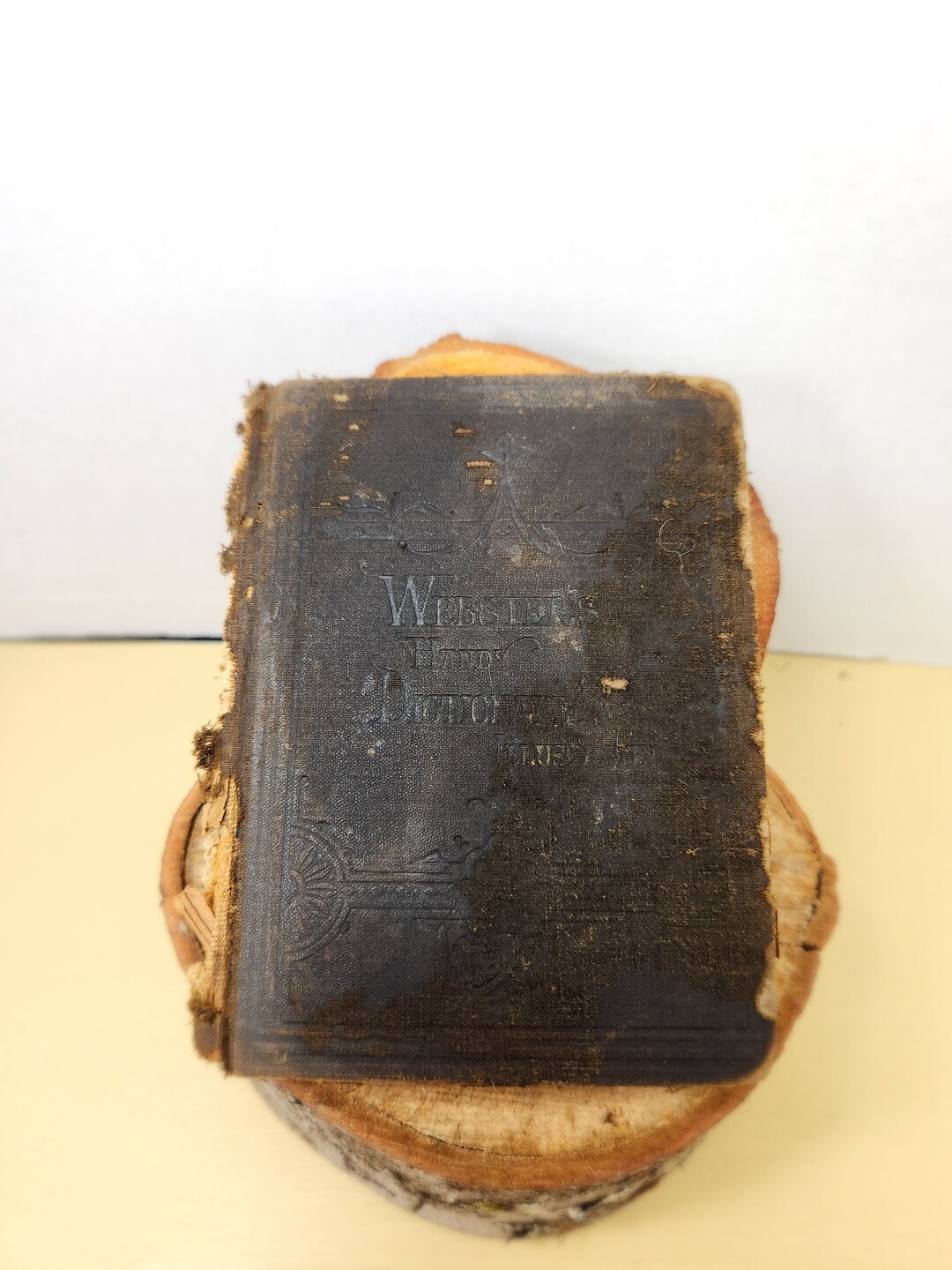 Antique ster's Handy Dictionary Illustrated 1877 ster's