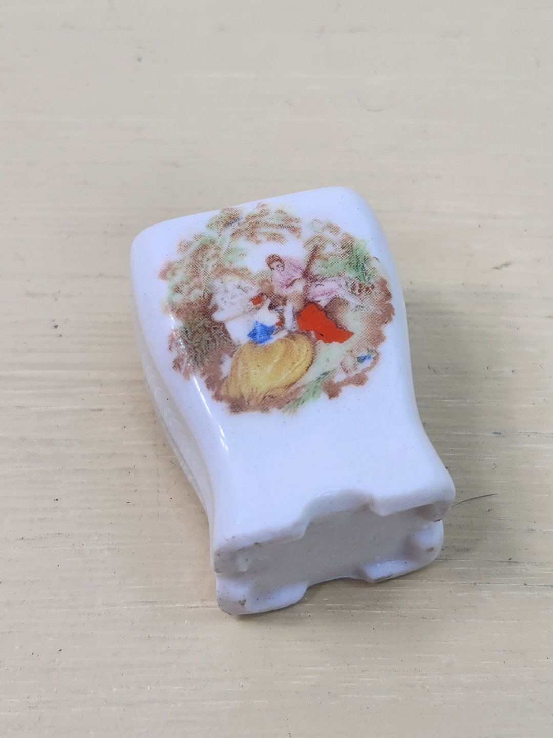 Victorian Toothpick Vintage Victorian Scene Toothpick Holder - Etsy