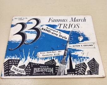 Famous March Trios (2nd Part) Arranged Band-Ette Style