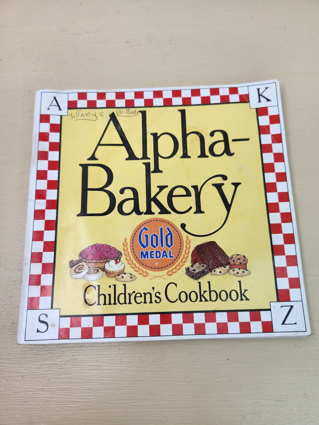 Alphabakery Gold Medal Children's Cookbook 1998 Etsy