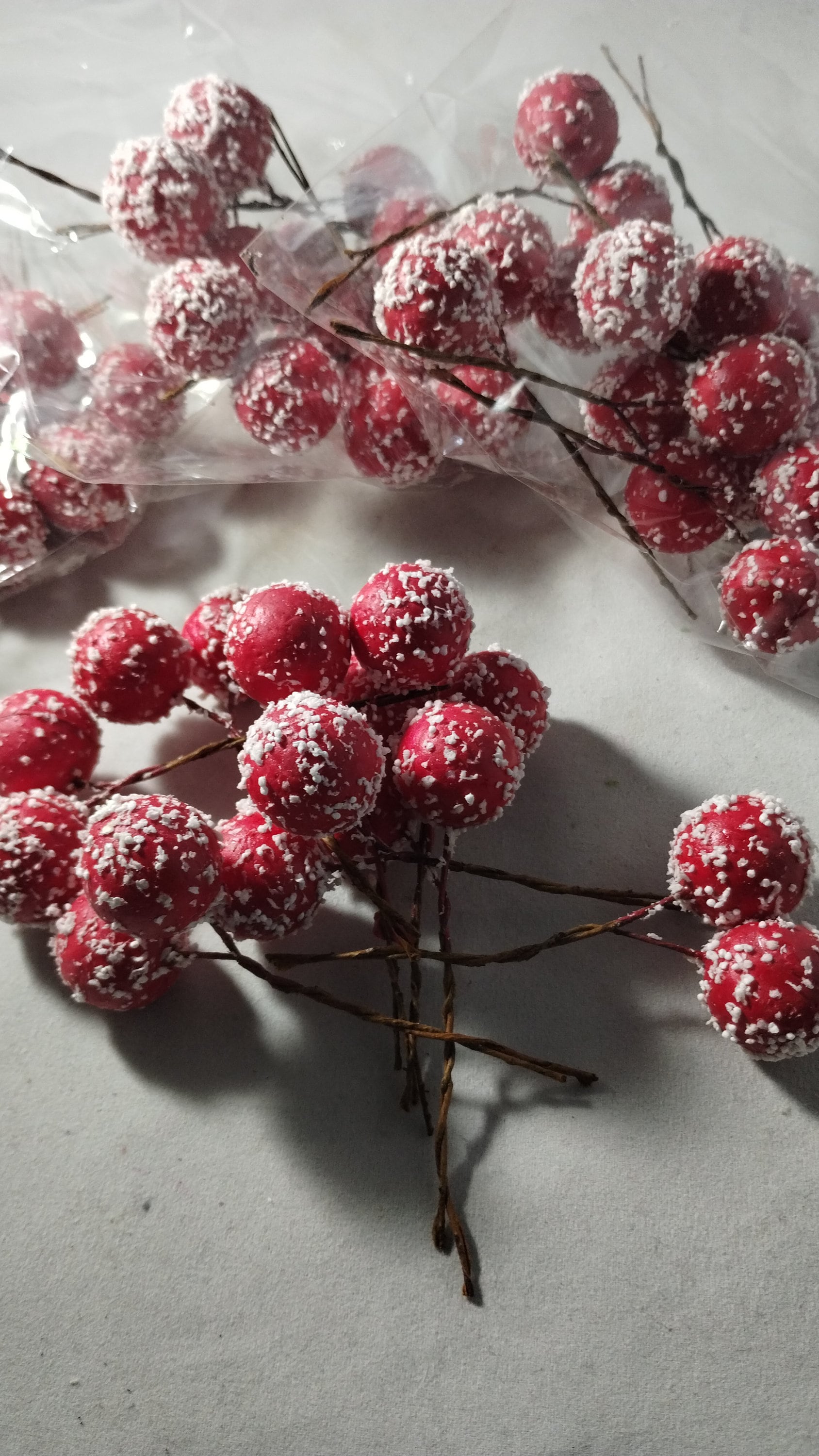 Frosted Berry Stems 