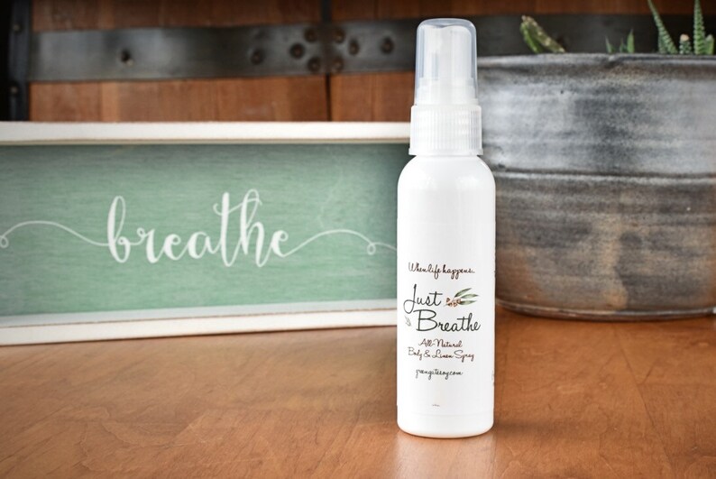 Peppermint Room Spray Just Breathe Spray Allergies Colds Etsy